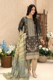 MANNAT - Unstitched 3Pc Embroidered Cotton Suit