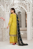 MEHAK - Unstitched 3Pc Embroidered Cotton Suit