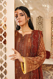 Unstitched-3Pc Embroidered Broshia  Suit