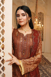 Unstitched-3Pc Embroidered Broshia  Suit