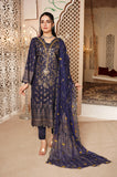 Unstitched-3Pc Embroidered Broshia  Suit