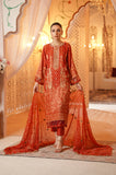 Unstitched-3Pc Embroidered Broshia  Suit