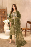 Unstitched-3Pc Embroidered Broshia  Suit