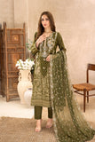 Unstitched-3Pc Embroidered Broshia  Suit