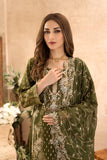 Unstitched-3Pc Embroidered Broshia  Suit