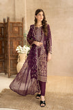 Unstitched-3Pc Embroidered Broshia  Suit