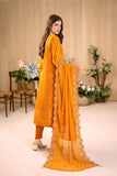 Unstitched-3Pc Embroidered Broshia  Suit