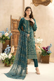 Unstitched-3Pc Embroidered Broshia  Suit