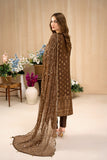 Unstitched-3Pc Embroidered Broshia  Suit