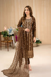 Unstitched-3Pc Embroidered Broshia  Suit