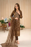 Unstitched-3Pc Embroidered Broshia  Suit