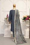 MANNAT SPECIAL- Unstitched 3Pc Embroidered Cotton Suit