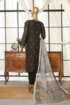 MANNAT SPECIAL- Unstitched 3Pc Embroidered Cotton Suit
