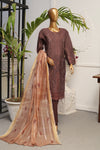 MANNAT SPECIAL- Unstitched 3Pc Embroidered Cotton Suit