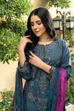 MYRA-Unstitched-3Pc Embroidered Cotton  Suit