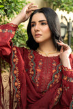 MYRA-Unstitched-3Pc Embroidered Cotton  Suit