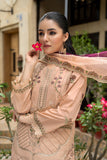MYRA-Unstitched-3Pc Embroidered Cotton  Suit