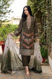 MYRA-Unstitched-3Pc Embroidered Cotton  Suit