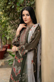 MYRA-Unstitched-3Pc Embroidered Cotton  Suit