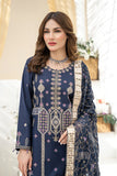 NAYAB-Unstitched-3Pc Cotton Embroidered Suit