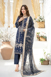 NAYAB-Unstitched-3Pc Cotton Embroidered Suit