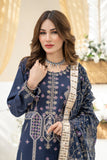 NAYAB-Unstitched-3Pc Cotton Embroidered Suit