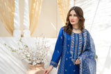 NAYAB-Unstitched-3Pc Cotton Embroidered Suit