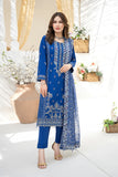 NAYAB-Unstitched-3Pc Cotton Embroidered Suit