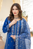 NAYAB-Unstitched-3Pc Cotton Embroidered Suit