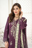 NAYAB-Unstitched-3Pc Cotton Embroidered Suit