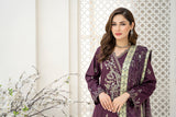 NAYAB-Unstitched-3Pc Cotton Embroidered Suit