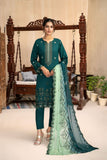 NAYAB-Unstitched-3Pc Cotton Embroidered Suit