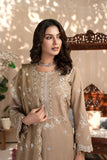 NAYAB-Unstitched-3Pc Cotton Embroidered Suit