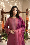 NAYAB-Unstitched-3Pc Cotton Embroidered Suit