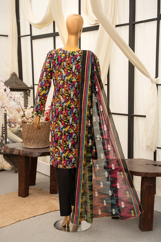 Premium Digital Printed Lawn -Unstitched 3Pc