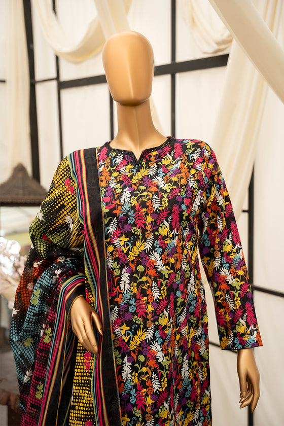 Premium Digital Printed Lawn -Unstitched 3Pc
