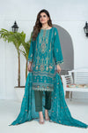 RAABTA-Unstitched-3Pc Cotton Embroidered Suit