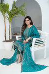 RAABTA-Unstitched-3Pc Cotton Embroidered Suit