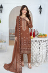 RAABTA-Unstitched-3Pc Cotton Embroidered Suit