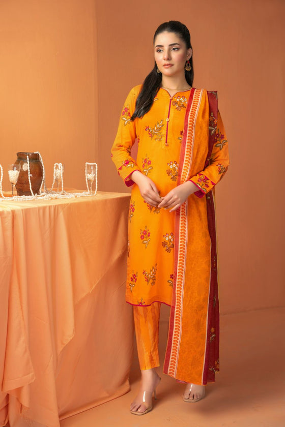 Lawn Print Luxe - 3pc Unstitched