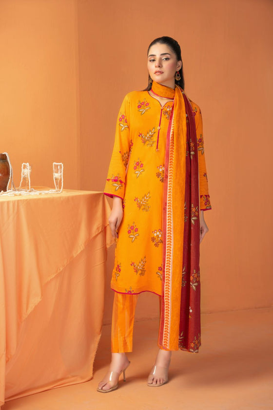 Lawn Print Luxe - 3pc Unstitched