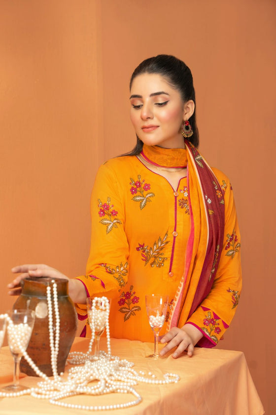 Lawn Print Luxe - 3pc Unstitched