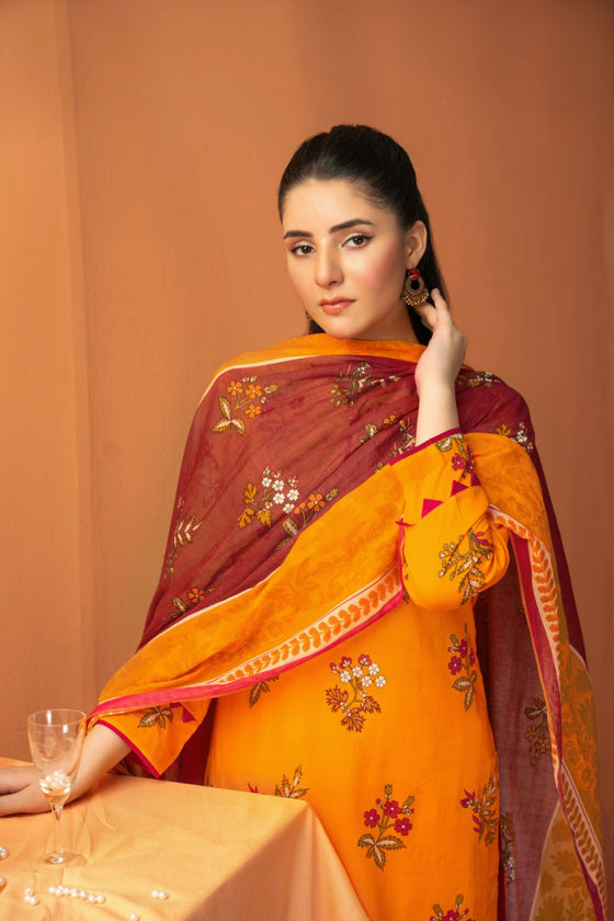 Lawn Print Luxe - 3pc Unstitched