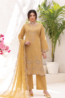  SIFARISH - LUXURY FANCY PEARL CHIKANKARI EDIT 3PC UNSTITCHED