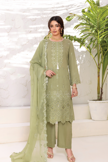  SIFARISH - LUXURY FANCY PEARL CHIKANKARI EDIT 3PC UNSTITCHED