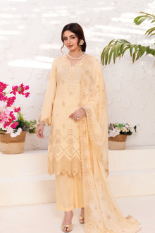  SIFARISH - LUXURY FANCY PEARL CHIKANKARI EDIT 3PC UNSTITCHED