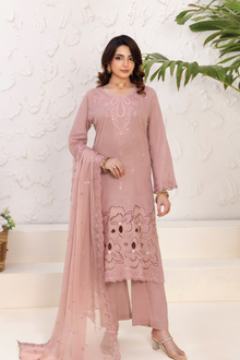  SIFARISH - LUXURY FANCY PEARL CHIKANKARI EDIT 3PC UNSTITCHED