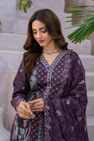 Unstitched-3Pc Embroidered Cotton Suit