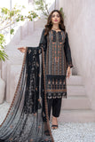 Unstitched-3Pc Embroidered Cotton Suit