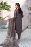 Unstitched-3Pc Embroidered Cotton Suit